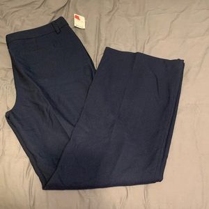 NWT Lands End Navy Trousers